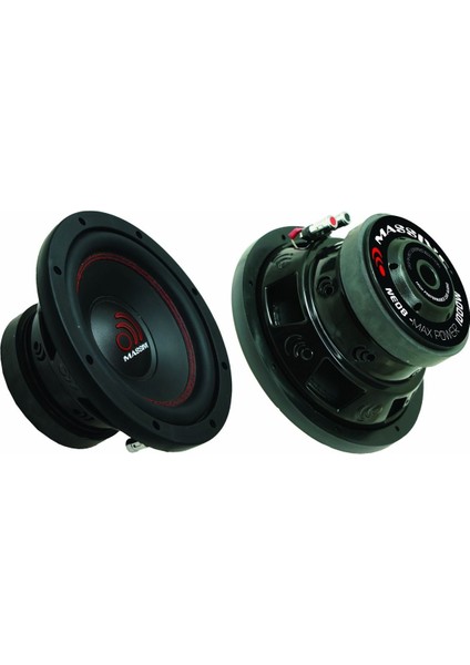 Ms-Neo8 20 cm Subwoofer Bas 1000 Watt Maximum Power 300 Watt Rms Power Adet Fiyatıdır
