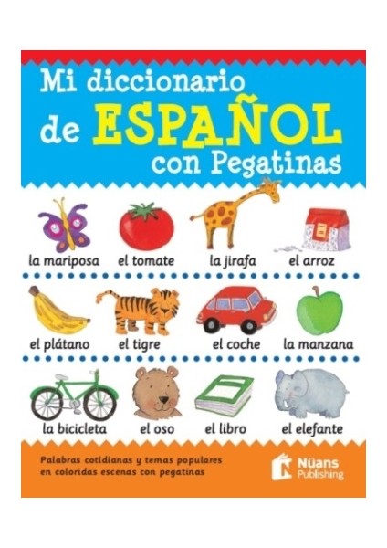 Mi Diccionario De Español Con Pegatinas