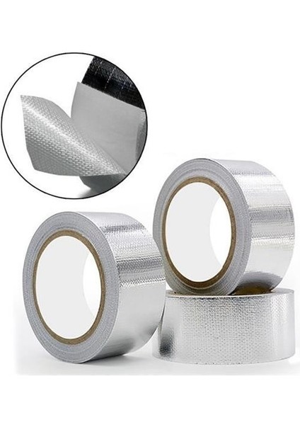 Yüksek Sıcaklık Dayanan Su Geçirmez Çatı Boru Duvar Çatlak Yapışkan Bant Folyo 5 mt x 10 cm