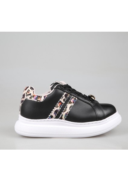 Bücür Ortopedi 104 Siyah Çocuk Sneakers