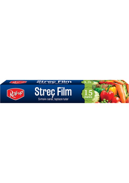KullanAtMarket Roll-Up Streç Film 30 Cm X 15 M 1 Adet