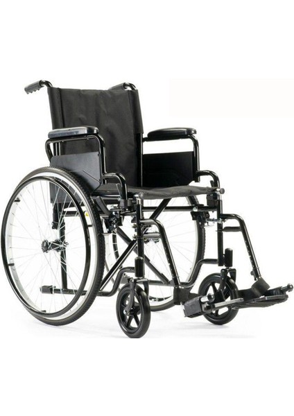 Tekerlekli Sandalye Manuel Katlanabilir Siyah BME4611D