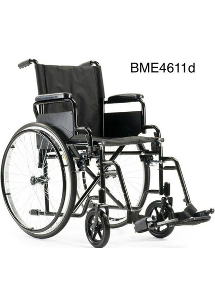 Tekerlekli Sandalye Manuel Katlanabilir Siyah BME4611D modelleri