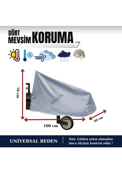 Gri Karavan Çekme Kancası Koruyucu Örtü, Kaplin Kılıfı, Karavan Birleşim Yeri Koruma Kılıfı, Su Geçirmez, Toz ve Kir Önleyici Branda fiyatları
