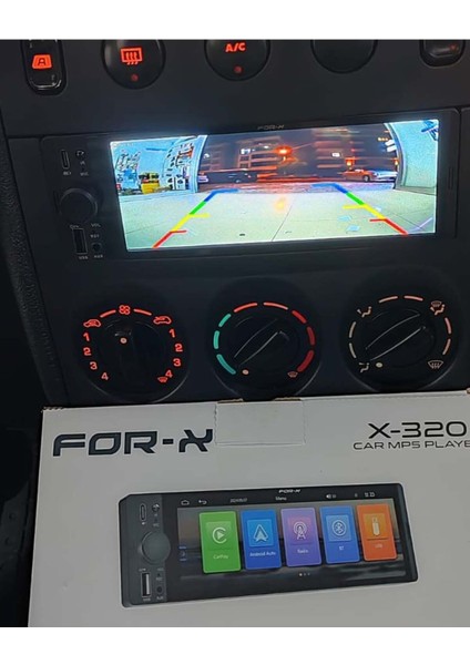 X-320 6.36'' Carplay/android Auto Multimedya Teyp Geri Görüş Kamerası Hediyeli
