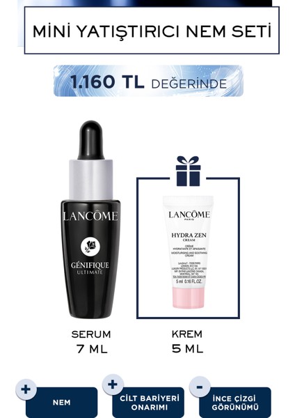 Mini Yatıştırıcı Nem Seti: Génifique Ultimate & Hydra Zen