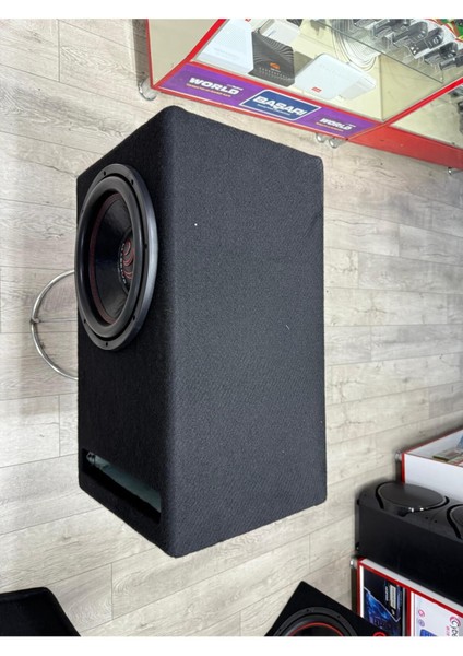 MS-TKO12 L Port Kabinli 2000WAT 800 Rms 30CM Subwoofer Bas Çift Bobin fırsatları