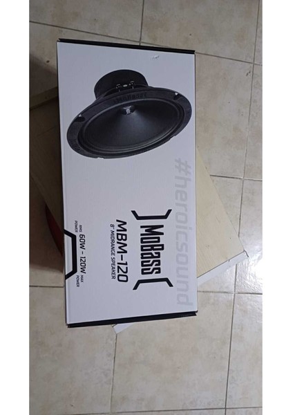 Mobass MBM-120 20CM Midrange (240W 120RMS Çifti)