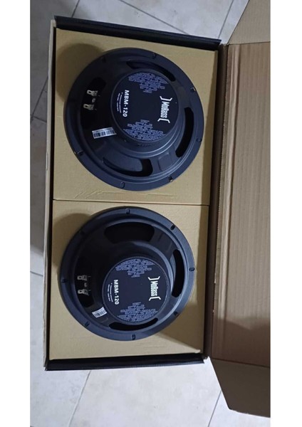 Mobass MBM-120 20CM Midrange (240W 120RMS Çifti)