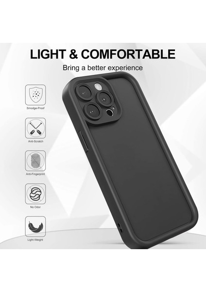 Samsung Galaxy A51 Kılıf Kamera Korumalı Yumuşak Dokulu Darbe Emici Siyah Silikon Kapak