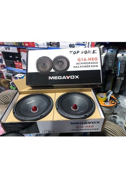 G16 Neo 600 Wat 100 Rms Mıdrange (Neo Serisi Anfiye Takılır