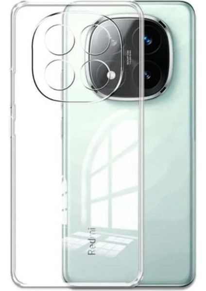 Xiaomi Redmi Note 14 Pro 4g Kılıf Kamera Korumalı Şeffaf Ultra Ince Esnek Renksiz Silikon Kapak fiyatları