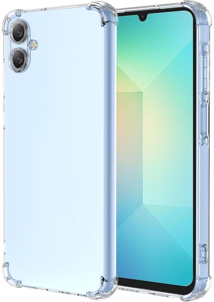 Samsung Galaxy A05 Kılıf Antishock Darbe Emici Kamera Korumalı Yumuşak Esnek Şeffaf Silikon Kapak