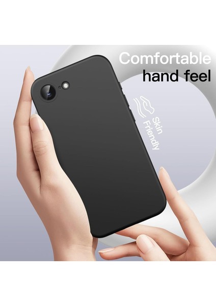 Apple iPhone 16E Kılıf Kadife Lansman Soft Yumuşak Liquid Silikon Kamera Korumalı Kapak modelleri