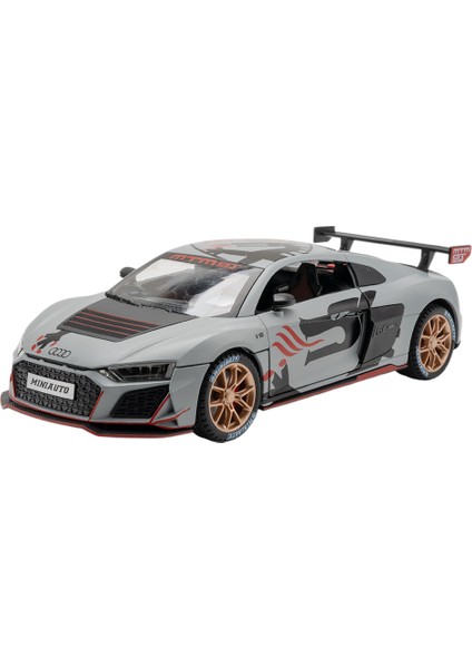 Alaşım Araba Modeli 1:24 Audi R8 Spor Araba Çocuk Oyuncak Araba Modeli Koleksiyonu Doğum Günü Si (Yurt Dışından)