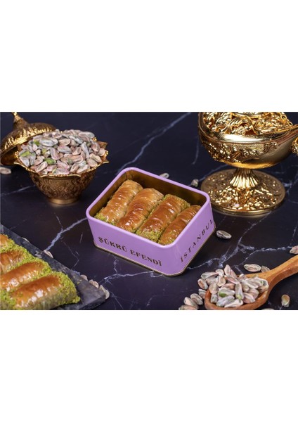 1935 | Antep Fıstıklı Sarı Burma Baklava | 650 Gr.