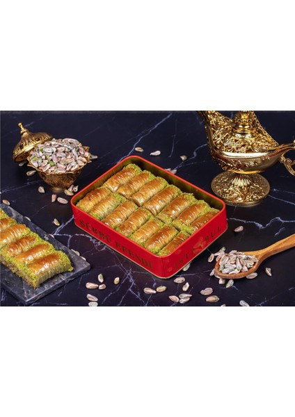 1935 | Antep Fıstıklı Sarı Burma Baklava | 650 Gr. fiyatları