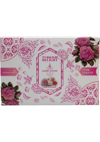 1935 | Gül Aromalı Lokum 225 gr | 3 x 225 gr