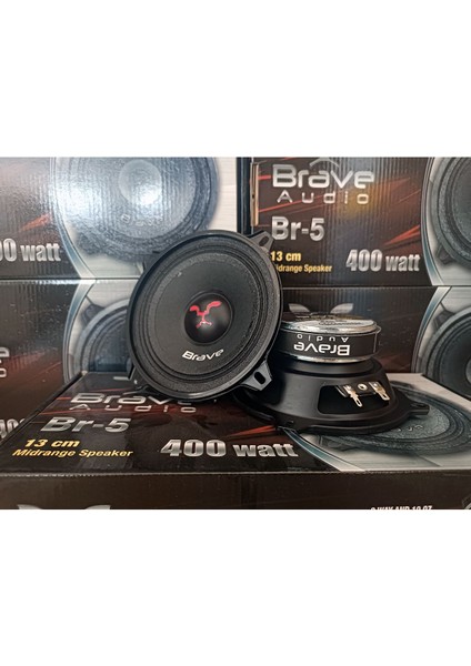 13CM Midrange Hoparlör Takımı 400W 60RMS 2 Adet - Br-5