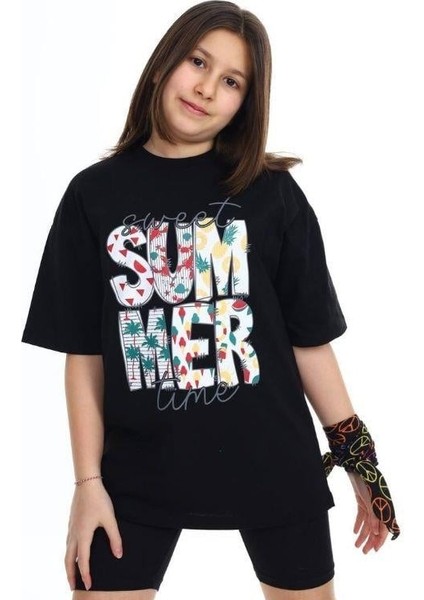 Kız Çocuk Summer Baskılı Tshirt fiyatları
