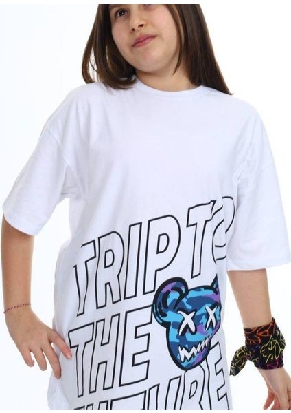 Çocuk Trip Baskılı Tshirt