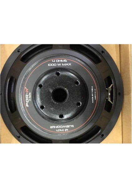 X-112S 30 cm 1000 Watt 250 Rms Subwoofer Kabinli Bass fiyatları