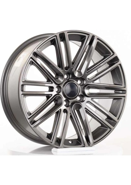 16 Inç 5X100 Bentley Polo Ibiza Uyumlu Gun Metal Elmas Kesim Jant Modeli Volkswagen Seat ( 4 Adet)