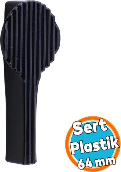 Plastik Kulp Düğme Çekmece Mutfak Salon Çocuk Odası Mobilya Dolabı Dolap Kulpu Kulbu Siyah