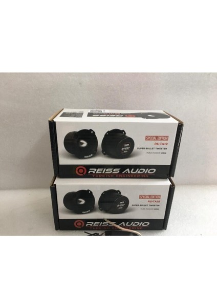 Audıo Reis RS-TA19 Süper Bullet Tweeter ( 6cm Çap )