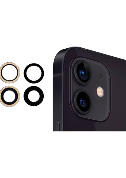 iPhone 12 Mini Uyumlu Kamera Lens Camı