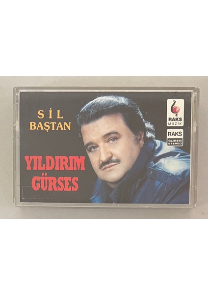 Yıldırım Gürses Sil Baştan Kaset (Orijinal Dönem Baskı)