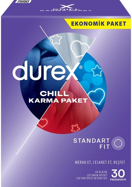 Chill 30'lu Karma Prezervatif