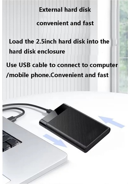 Primex PX-3200 Siyah Usb3.0 Harddisk Kutusu, 2.5" SSD Kutusu, SSD USB Kutu, SSD Harici Kutu Usb3.0