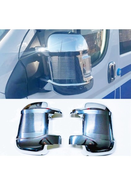Fiat Ducato Abs Plastik Krom Kaplama Ayna Kapağı 2024 ve Üzeri