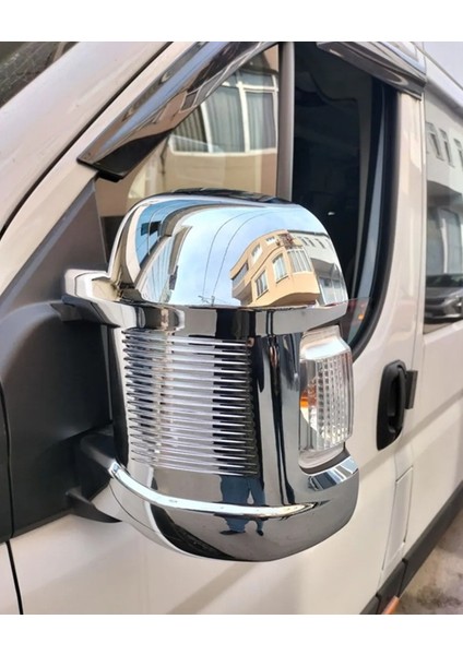 Fiat Ducato Abs Plastik Krom Kaplama Ayna Kapağı 2024 ve Üzeri