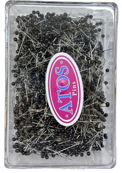 Başlı Toplu Iğne (38MM) Siyah 250 gr modelleri