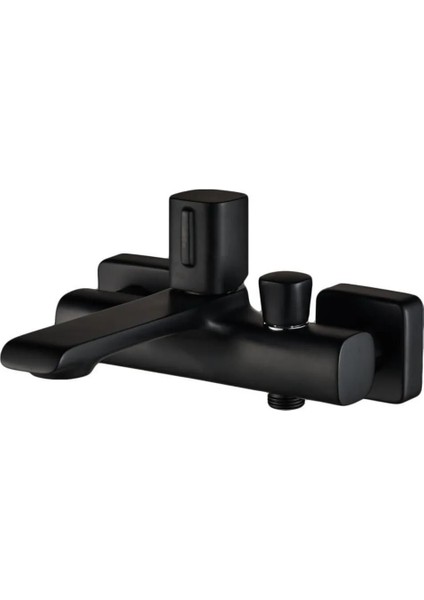 Alfa Banyo Bataryası Armatürü Mat Siyah AL2500S