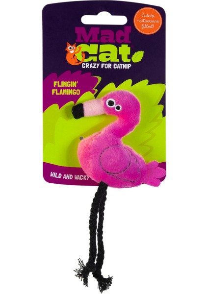 Flingin Flamingo Kedi Otlu ve Matatabili Kedi Oyuncağı