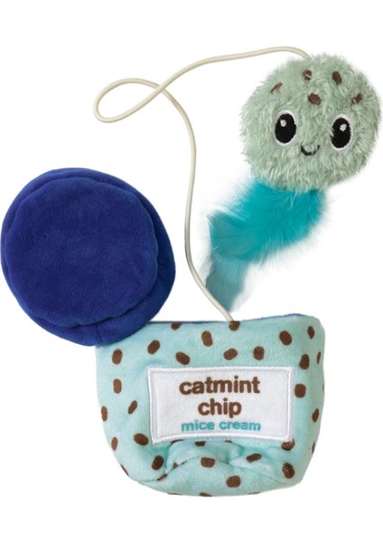 Mice Cream Hide A Toy Kedi Otlu Kedi Oyuncağı
