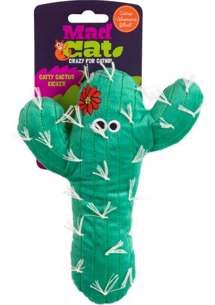 Big Cactus Kicker Kedi Otlu ve Matatabili Kedi Oyuncağı