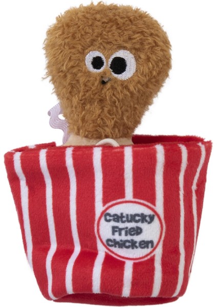 Catuky Fried Chicken Kedi Otlu ve Matatabili Kedi Oyuncağı