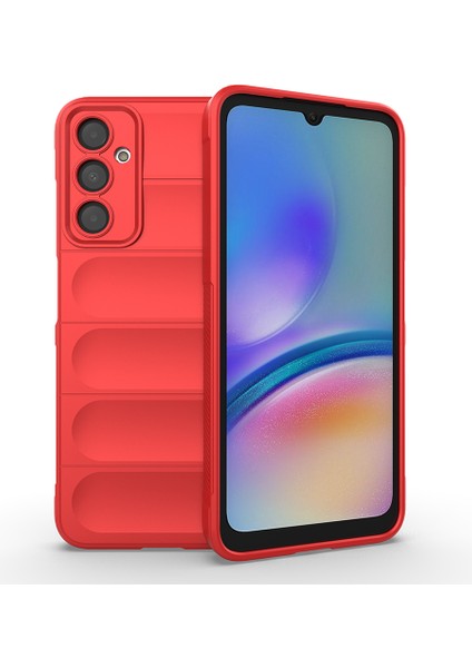 Samsung Galaxy A16 Uyumlu Kılıf Etnik Optimum Silikon Kırmızı