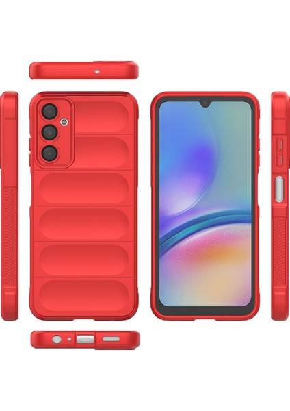 Samsung Galaxy A16 Uyumlu Kılıf Etnik Optimum Silikon Kırmızı