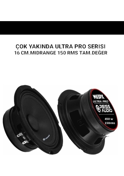 16 cm Çifti 900 Wat 300 Rms Yeni Seri Midrange Ultrapro Serısı 1 Takım 2 Adet fiyatları