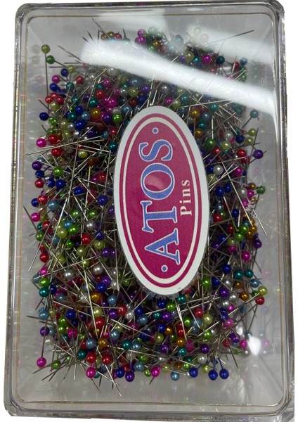 Başlı Toplu İğne (38MM) Renkli 250 gram fiyatları