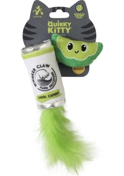 Hard Seltzpurr Kedi Otlu ve Matatabili 2'li Kedi Oyuncağı