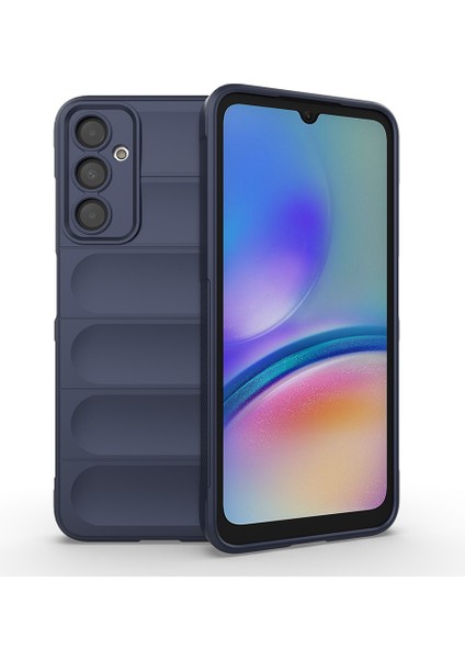 Samsung Galaxy A16 Uyumlu Kılıf Etnik Optimum Silikon Lacivert