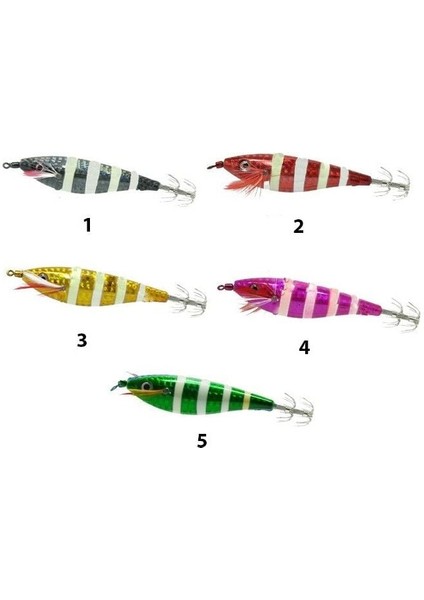 Zebra Glow Renk:4 7 cm Kalamar Zokası fiyatları