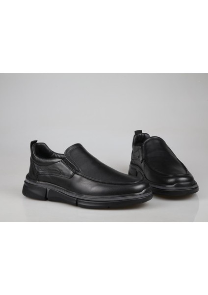 Marcomen 19325 Hakiki Deri Siyah Erkek Günlük Ayakkabı fırsatları