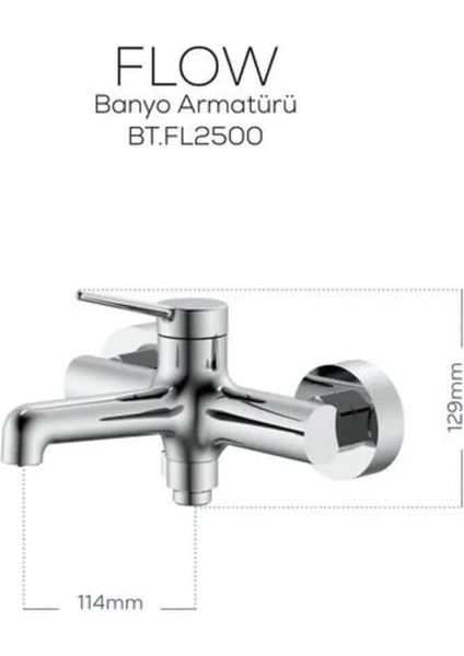 Flow Banyo Armatürü